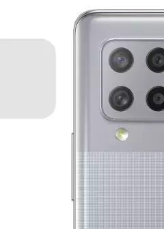 Гибкое защитное стекло 0.18mm на камеру (тех.пак) для Samsung Galaxy A42 5G, Прозрачный