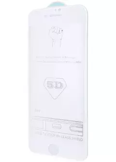 Защитное стекло 5D Hard (full glue) (тех.пак) для Apple iPhone 6 / 6S || , Белый
