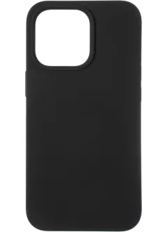 Original Full Soft Case for iPhone 13 Pro Black (Without logo)