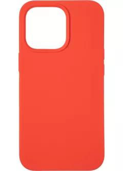 Original Full Soft Case for iPhone 13 Pro Max Red (Without logo)