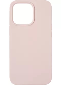 Original Full Soft Case for iPhone 13 Pro Pink Sand (Without logo)