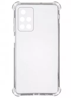 TPU чехол GETMAN Ease logo усиленные углы для Xiaomi Redmi 10, Бесцветный (прозрачный)