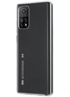 TPU чехол Epic Transparent 1,0mm для Xiaomi Mi 10T / Mi 10T Pro, Бесцветный (прозрачный)