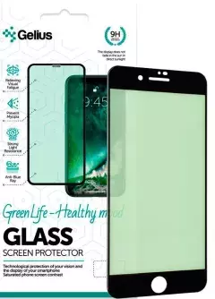 Защитное стекло Gelius Green Life for iPhone 7 Plus/8 Plus Black