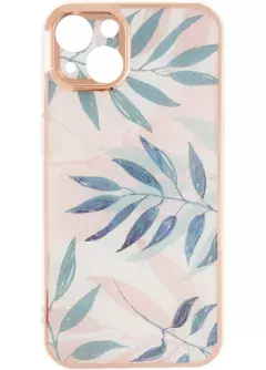 Gelius Leaf Case iPhone 13 Pink Grass