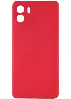 Силиконовый чехол Candy Full Camera для Xiaomi Redmi A1 / A2, Красный / Camellia