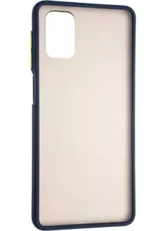 Gelius Bumper Mat Case for Samsung M515 (M51) Blue