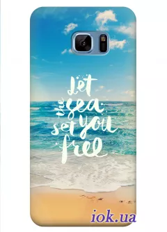 Чехол для Galaxy Note 7 - Море