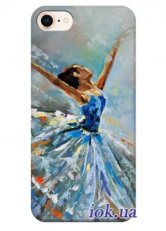 Чехол для iPhone 8 - Балерина