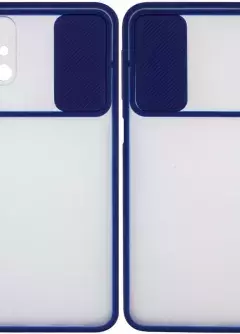Чехол Camshield mate TPU со шторкой для камеры для Samsung Galaxy M31s, Синий