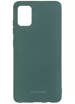 TPU чехол Molan Cano Smooth для Samsung Galaxy A02s, Зеленый