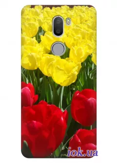 Чехол для Xiaomi Mi 5s Plus - Тюльпаны