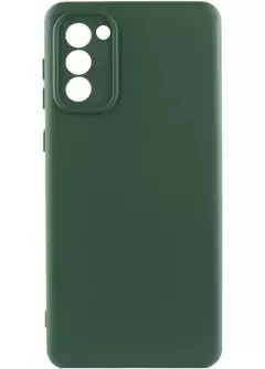 Чехол Silicone Cover Lakshmi Full Camera (AAA) для Samsung Galaxy S20 FE, Зеленый / Cyprus Green