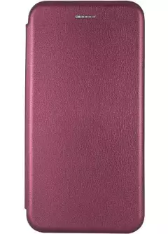 Кожаный чехол (книжка) Classy для Samsung J710F Galaxy J7 (2016), Бордовый