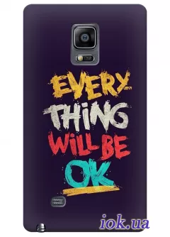 Чехол для Galaxy Note Edge - Everything will be ok