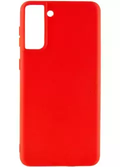 Силиконовый чехол Candy для Samsung Galaxy S21+, Красный