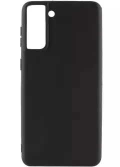 Силиконовый чехол Candy для Samsung Galaxy S21+, Черный