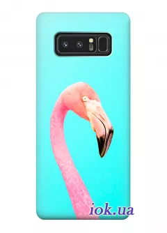 Чехол для Galaxy Note 8 - Фламинго