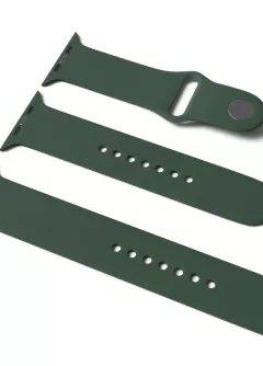 Силиконовый ремешок для Apple Watch Sport Band 42/44/45/46/49mm (S/M & M/L) 3pcs, Зеленый / Army green