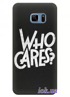 Чехол для Galaxy Note 7 - Who cares
