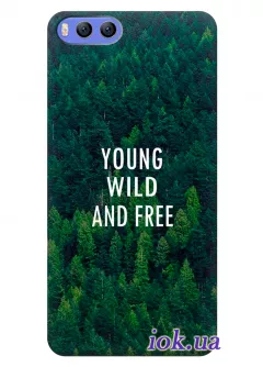 Чехол для Xiaomi Mi6 - Young wild and free
