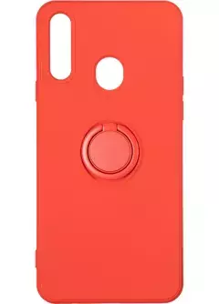 Gelius Ring Holder Case for Samsung A207 (A20s) Red