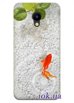 Чехол для Meizu M5c - Золотая рыбка