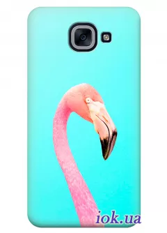 Чехол для Galaxy J7 Max - Фламинго