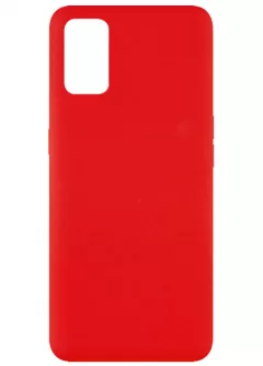 Чехол Silicone Cover Full without Logo (A) для Oppo A52 / A72 / A92, Красный / Red