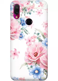 Чехол для Xiaomi Redmi Y3 - Нежные цветы