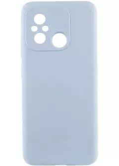 Чехол Silicone Cover Lakshmi Full Camera (AAA) для Xiaomi Redmi 12C, Голубой / Sweet Blue