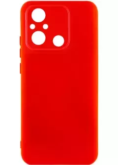 Чехол Silicone Cover Lakshmi Full Camera (AAA) для Xiaomi Redmi 12C, Красный / Red