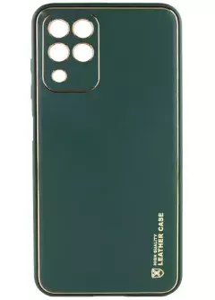 Кожаный чехол Xshield для Samsung Galaxy M53 5G, Зеленый / Army green