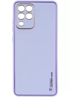 Кожаный чехол Xshield для Samsung Galaxy M53 5G, Сиреневый / Dasheen