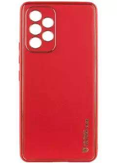 Кожаный чехол Xshield для Samsung Galaxy A13 4G, Красный / Red