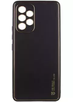 Кожаный чехол Xshield для Samsung Galaxy A13 4G, Черный / Black
