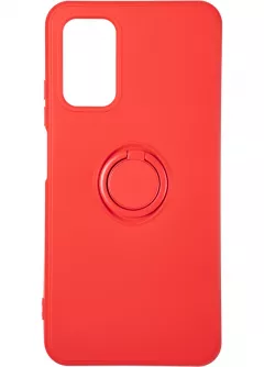 Gelius Ring Holder Case for Samsung A037 (A03S) Red