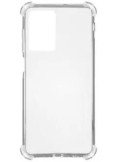 TPU чехол GETMAN Ease logo усиленные углы для Realme 10 4G, Бесцветный (прозрачный)