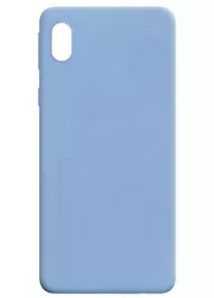 Силиконовый чехол Candy для Samsung Galaxy M01 Core || Samsung Galaxy A01 Core, Голубой / Lilac Blue