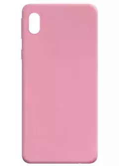Силиконовый чехол Candy для Samsung Galaxy M01 Core || Samsung Galaxy A01 Core, Розовый
