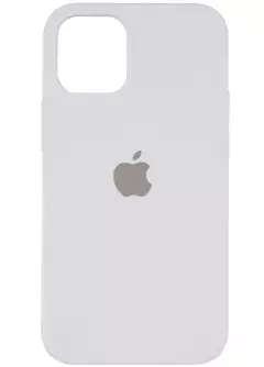 Уценка Чехол Silicone Case Full Protective (AA) для Apple iPhone 12 Pro Max (6.7"), Вскрытая упаковка / Белый / White