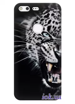 Чехол для Google Pixel - Яростный леопард