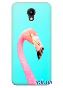 Чехол для Meizu M6 - Фламинго