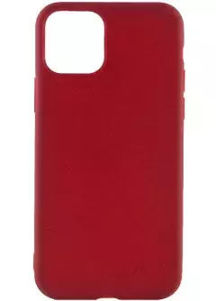 Силиконовый чехол Candy для Apple iPhone 11 (6.1"), Бордовый