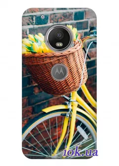 Чехол для Motorola Moto G5 - Тюльпаны