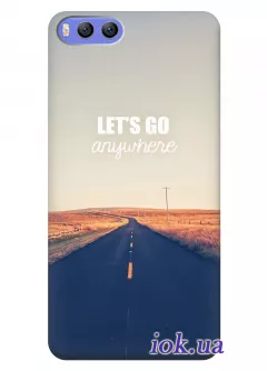 Чехол для Xiaomi Mi6 - Lets go anywhere