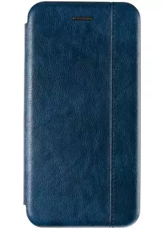 Book Cover Leather Gelius for Huawei Y6P Blue