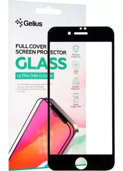 Защитное стекло Gelius Full Cover Ultra-Thin 0.25mm для Apple iPhone 7 || Apple iPhone 8 Black