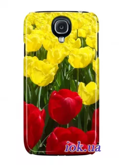 Чехол для Galaxy S4 Black Edition - Цветочное поле