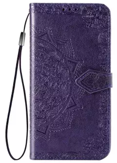 Кожаный чехол (книжка) Art Case с визитницей для Xiaomi Mi 10T Pro || Xiaomi Mi 10T, Фиолетовый